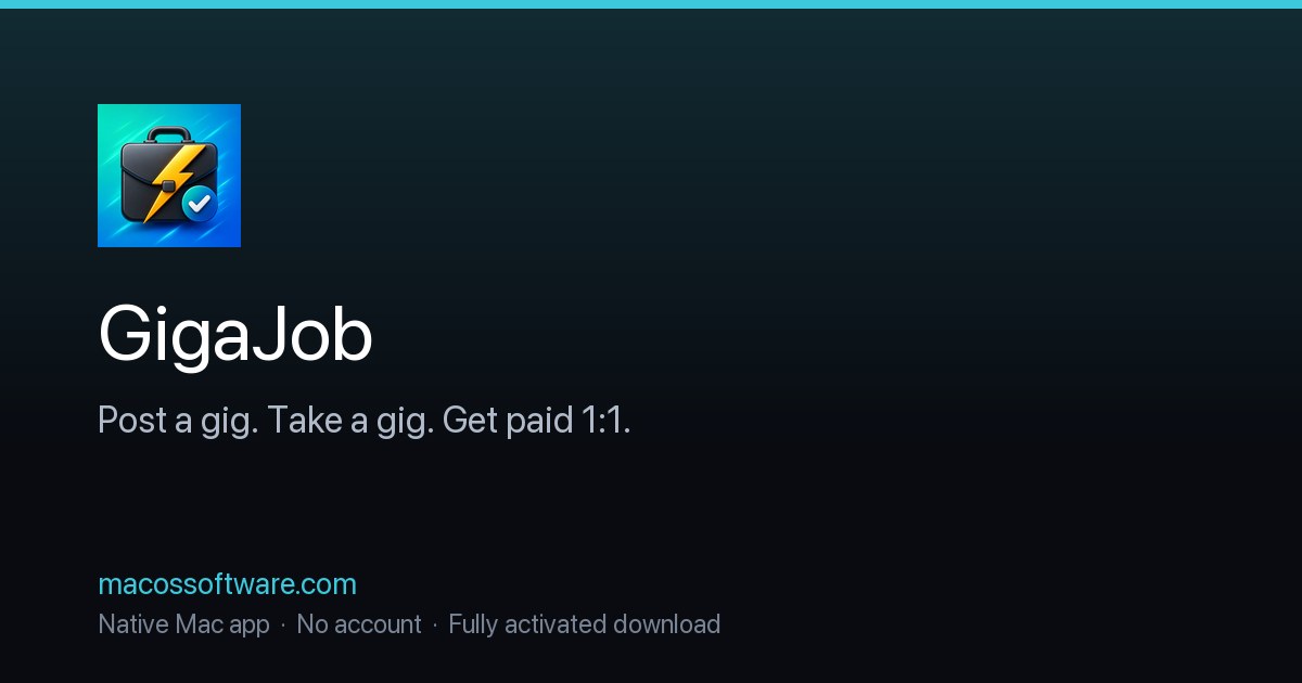 GigaJob — Gigajob