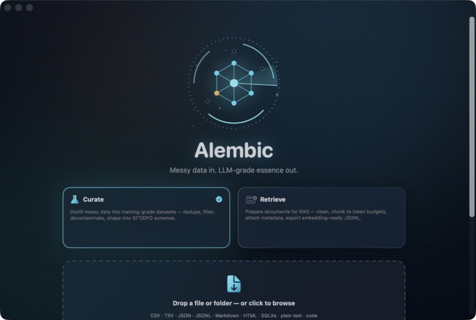 Alembic — Capture