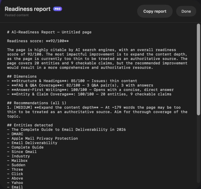 Cited — Full AI readiness report