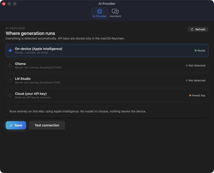 Corpus — Private on device AI