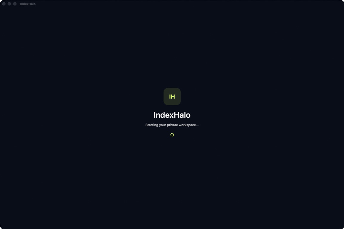 IndexHalo — Build18 exact notarized cold launch pass