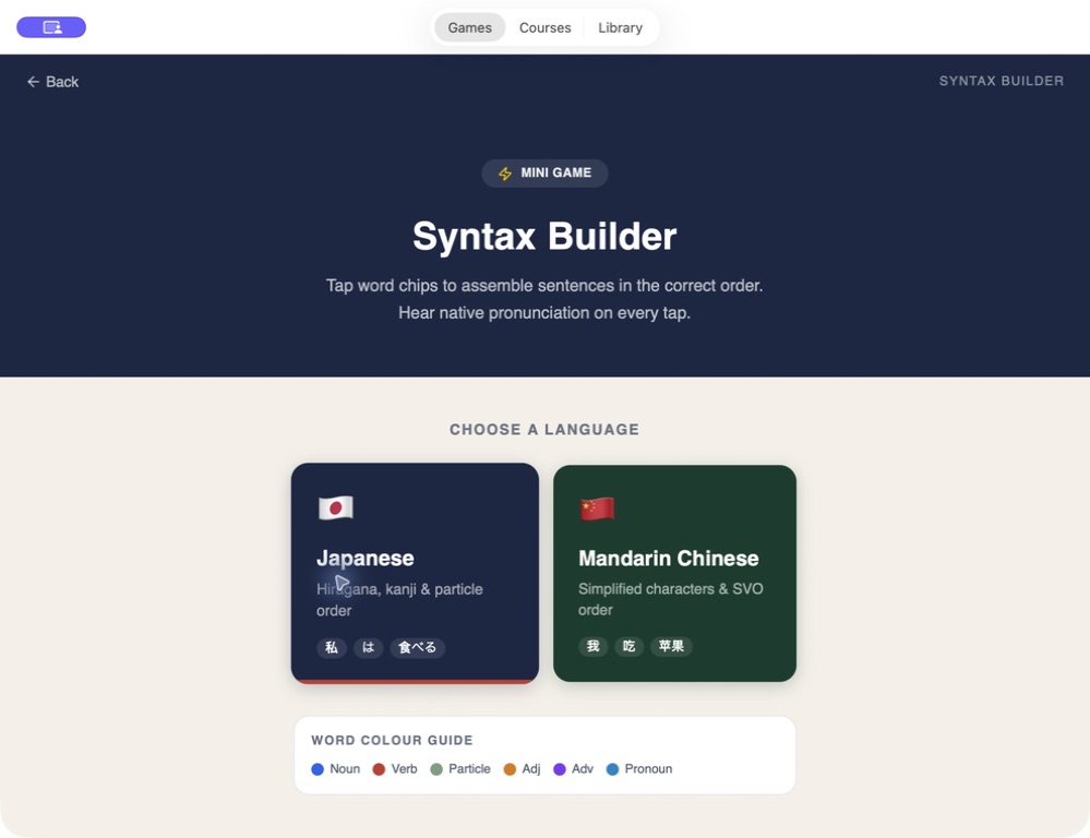 Squiddy Constructing Language — Build124 syntax builder language choice