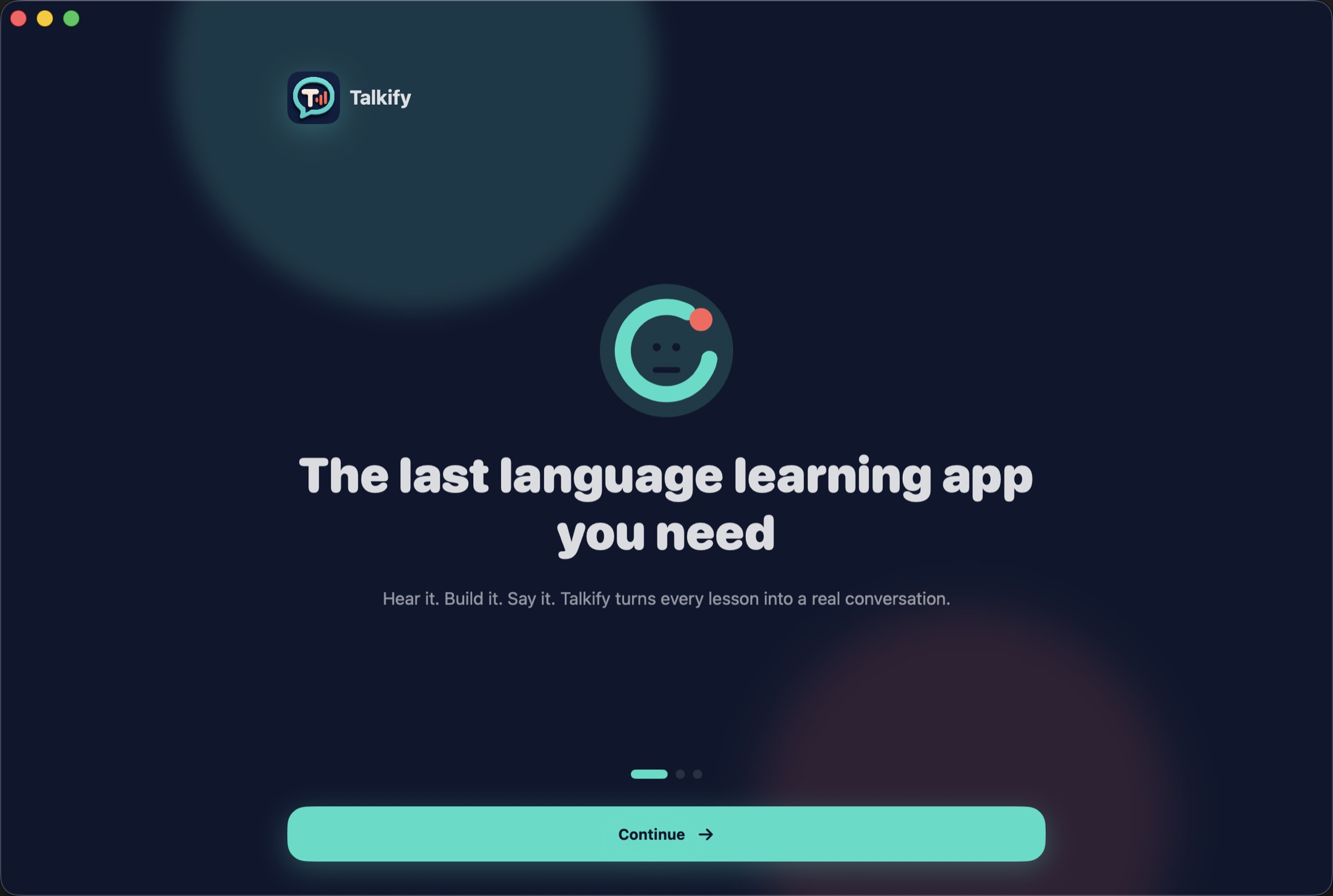 Talkify — Main