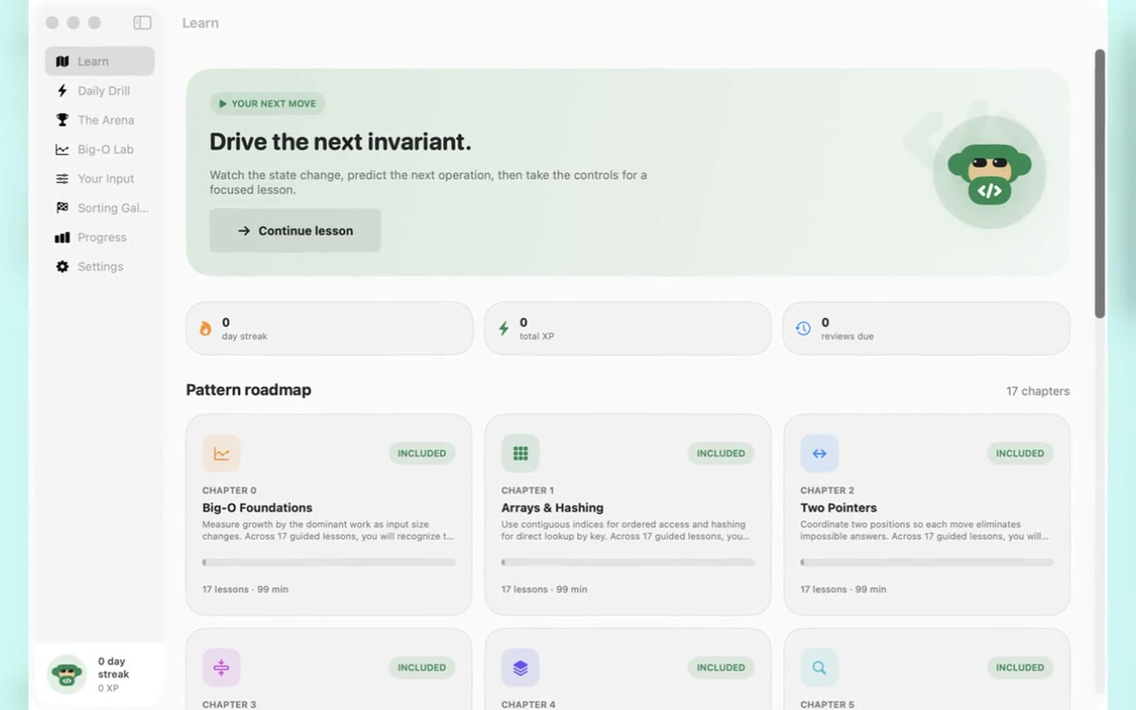 Algorithms Arena screenshot tour